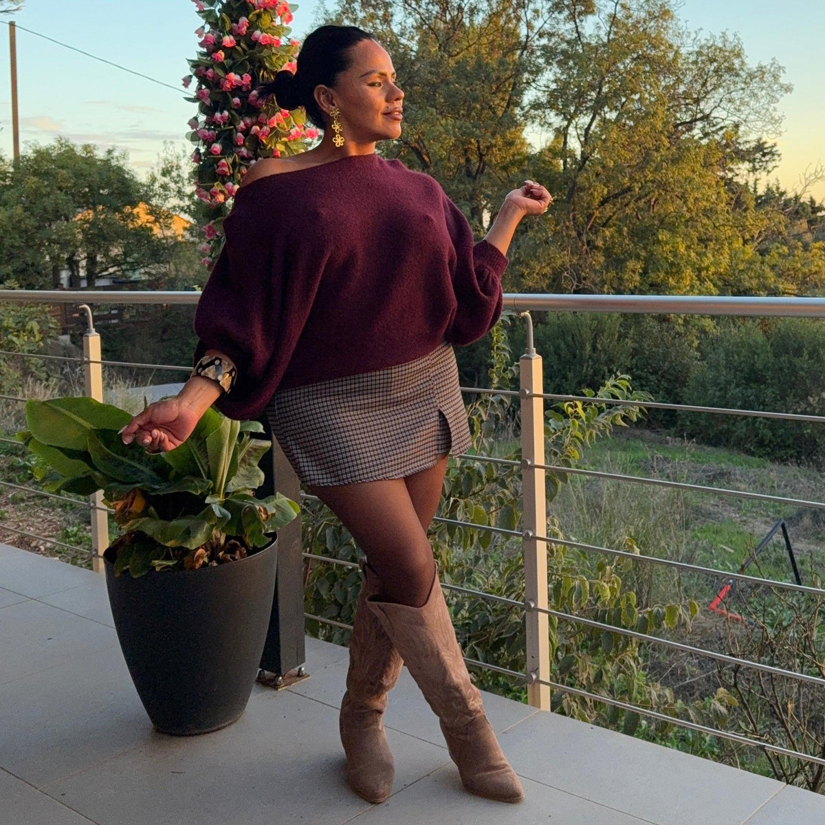 Pull Andrea – Oversize chic et élégant jusqu’au 50
