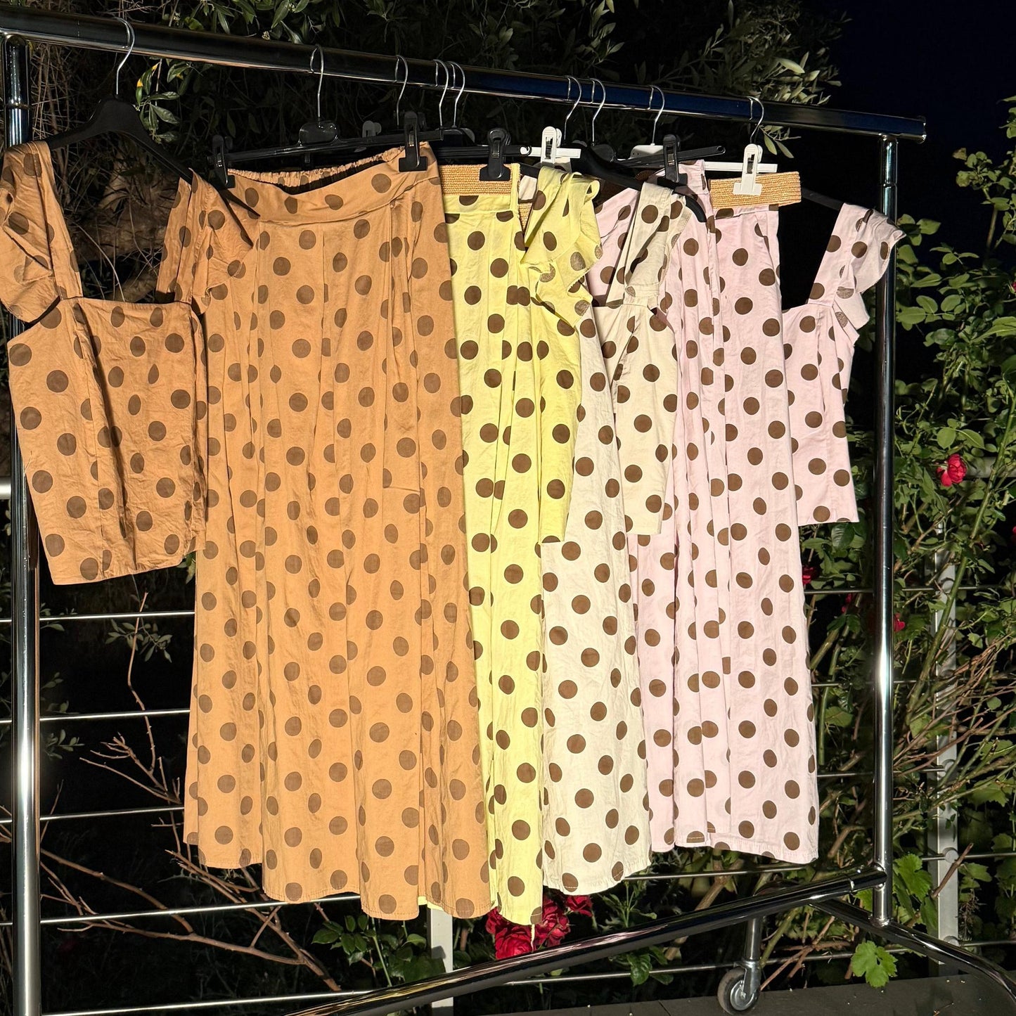 Ensemble Capucine – Pois Élégance