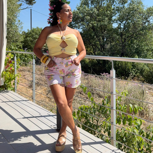 Short Floral – Fraîcheur bohème et Estivale