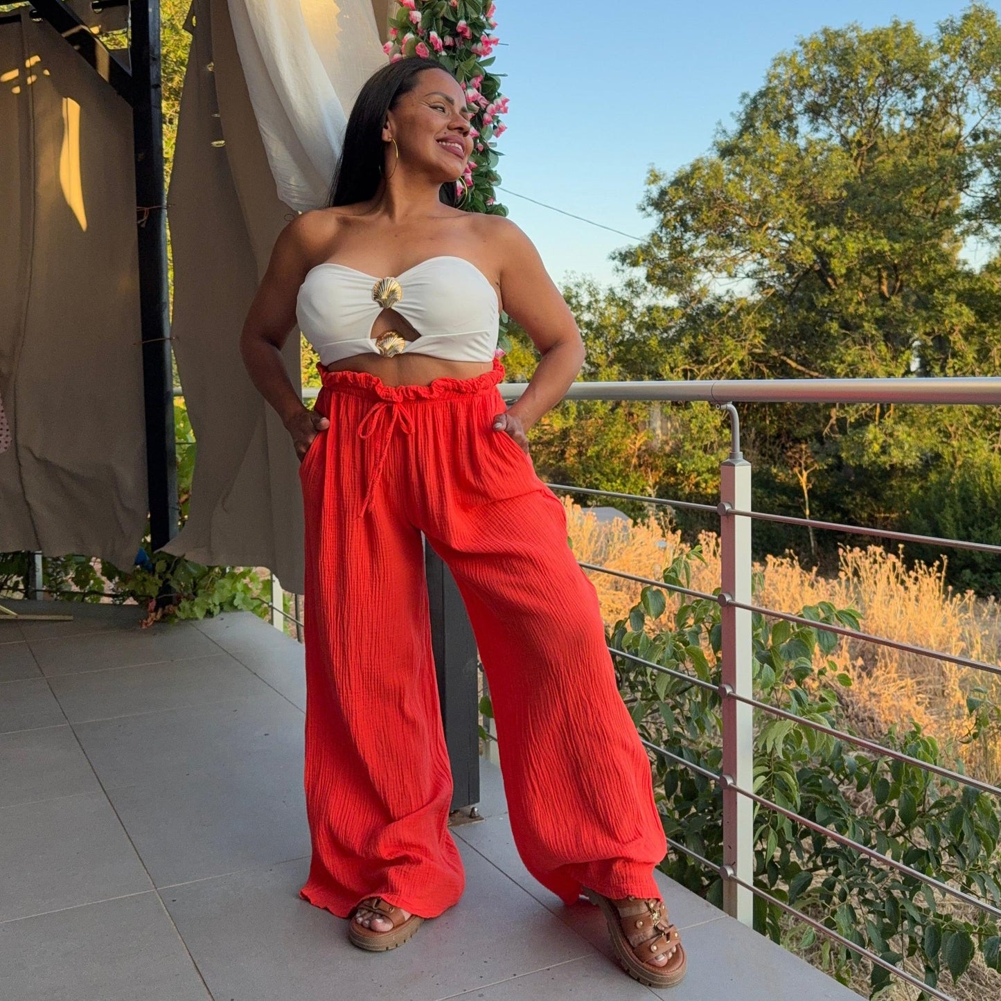Pantalon Claudia - Douceur Estivale