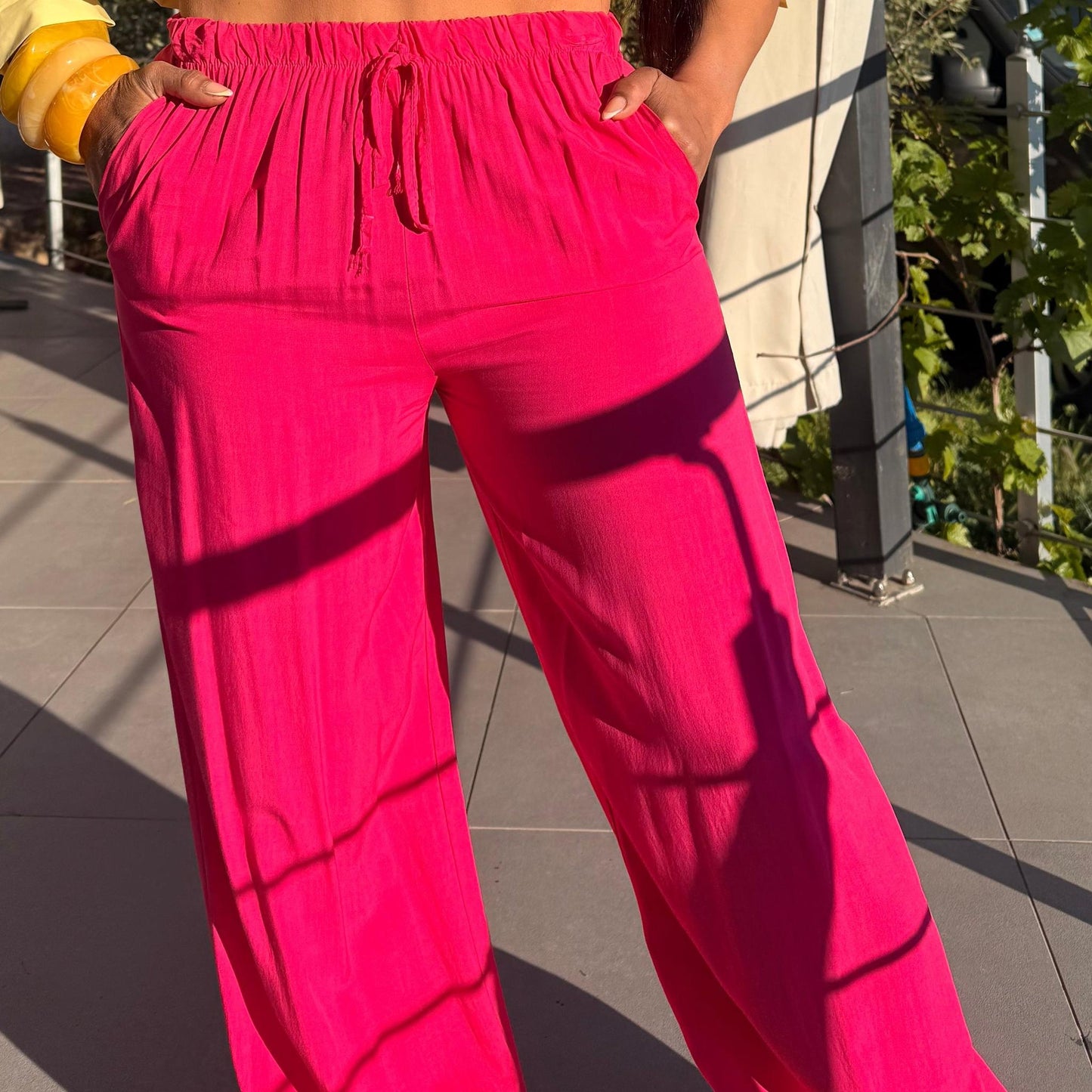 Pantalon Fluide Taille Haute – Solena