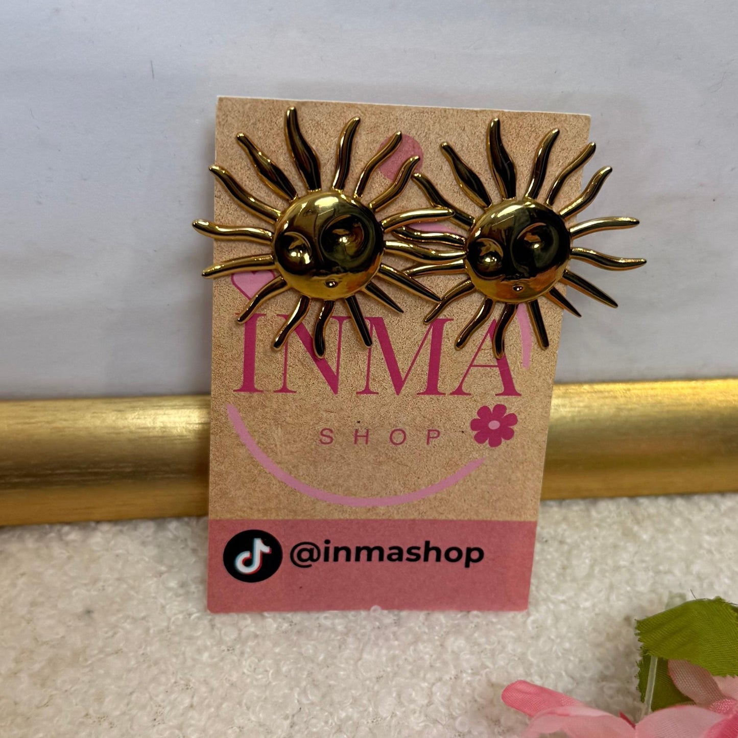 Boucles d’oreilles Solara – Éclat Soleil