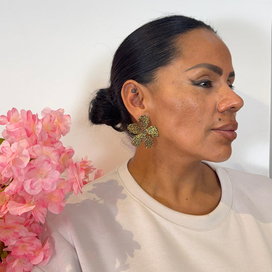 Boucles d’oreilles Safira – Léopard Chic et Élégance Sauvage