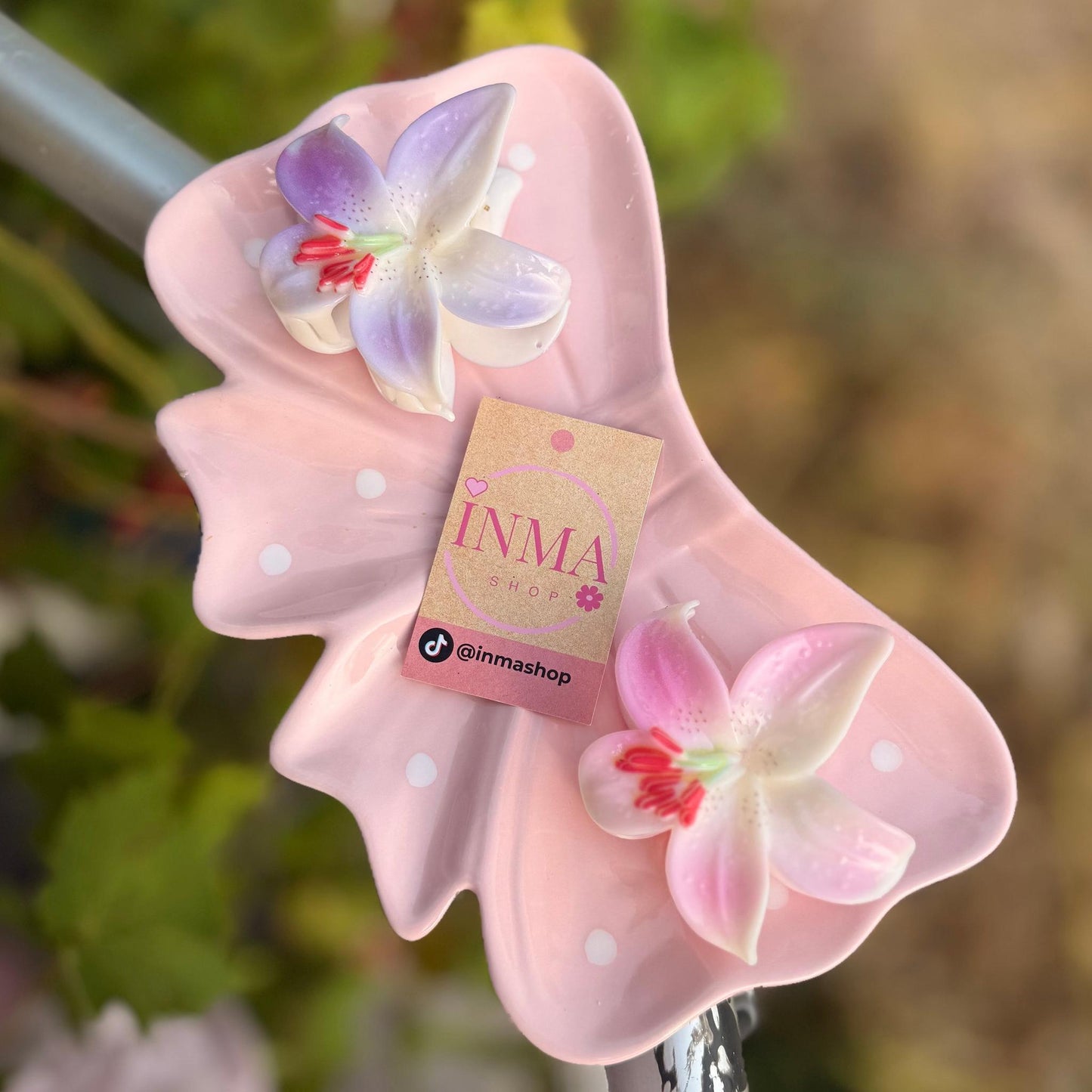 Pince à cheveux Orchidée – Exotique et Raffinée (lot de 2)