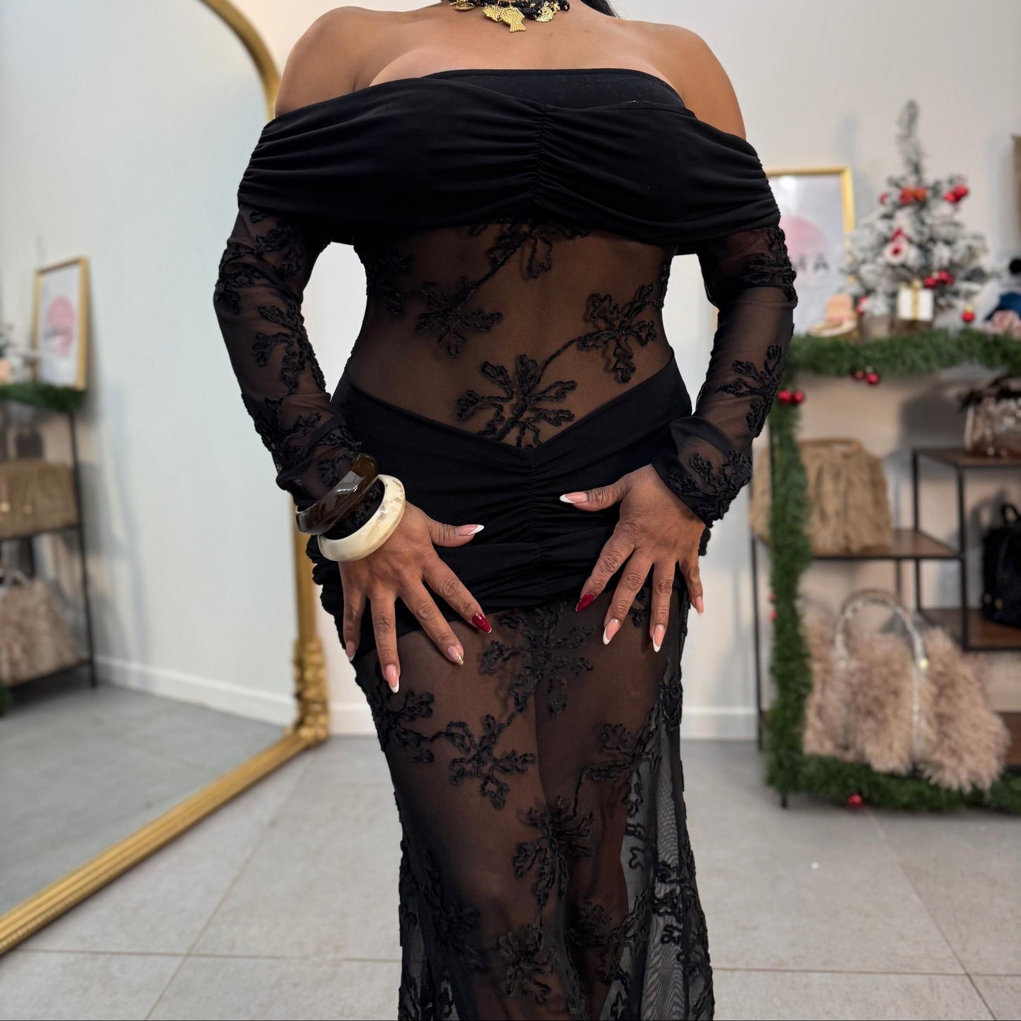 Robe Amaya - Dentelle Sensuelle