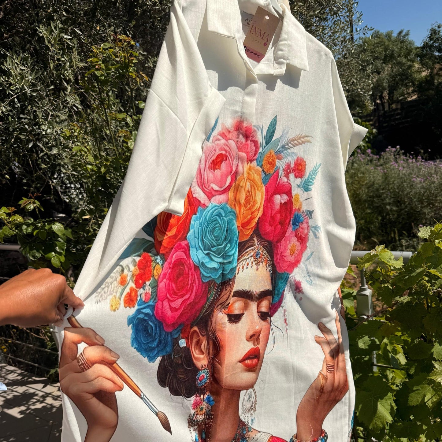 Robe Tunique Artistique – Saint-Tropez