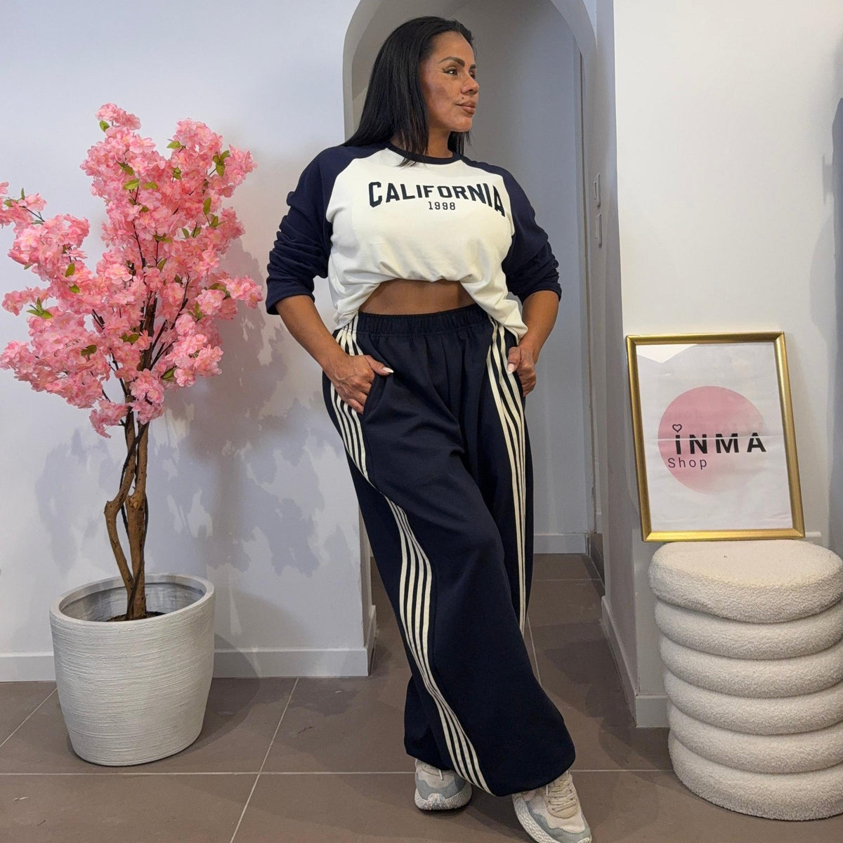 T-shirt California – 100 % Coton, Style Sportswear Chic