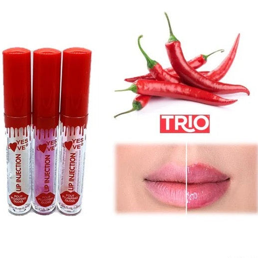 Lip gloss injection