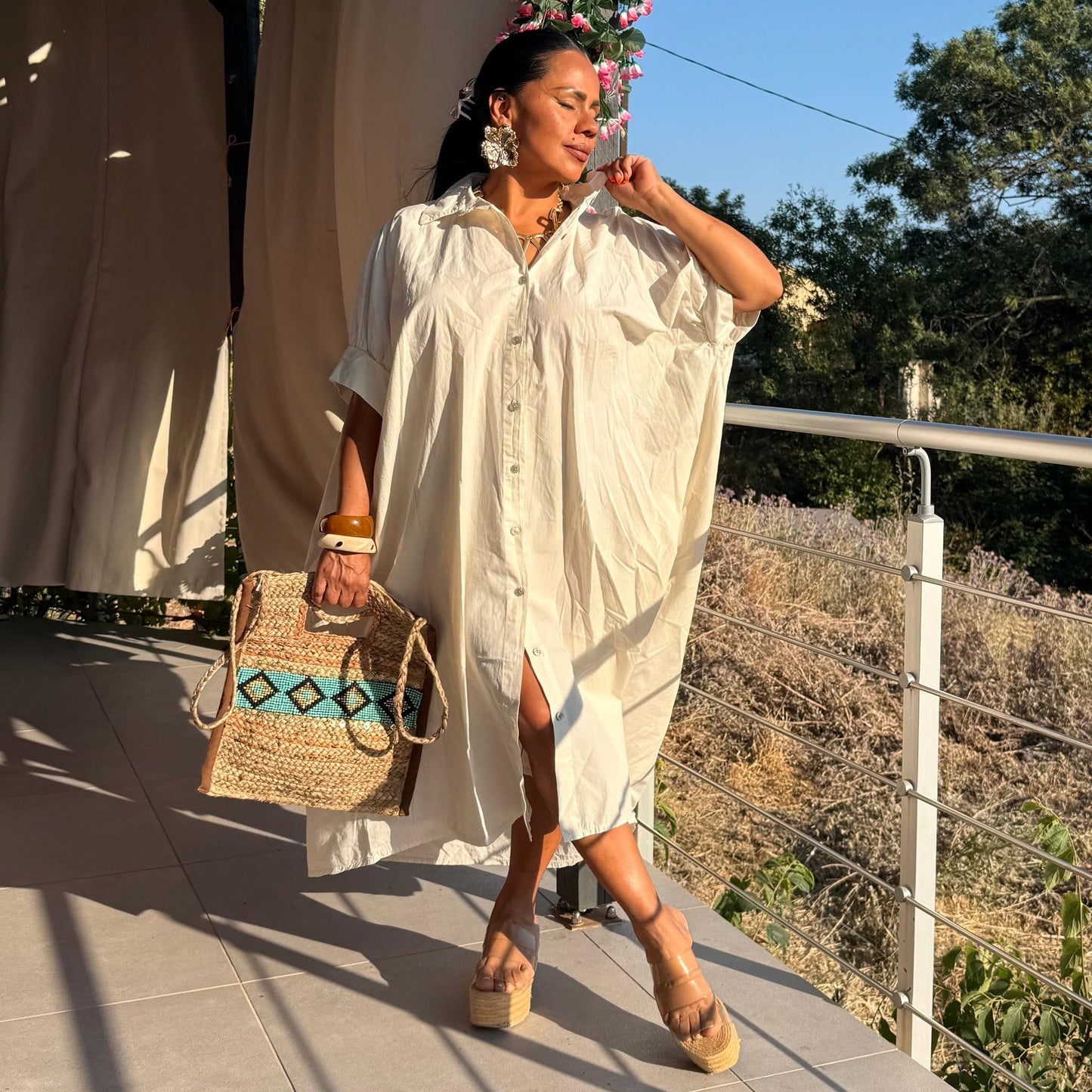 Maxi-robe Alicia – Fluide et Bohème Chic