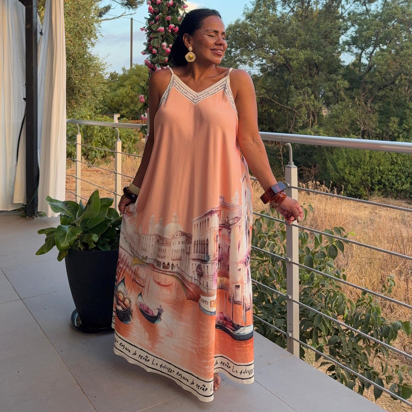 Robe Venice - Fluidité Bohème et Élégance Estivale