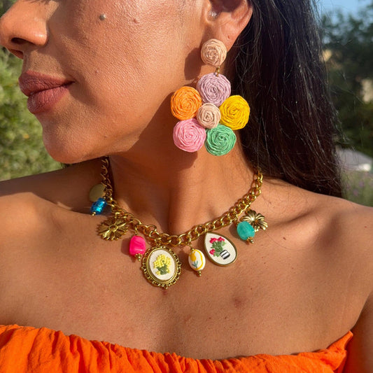 Boucles Frida – Colorées et Pleines de Pep's