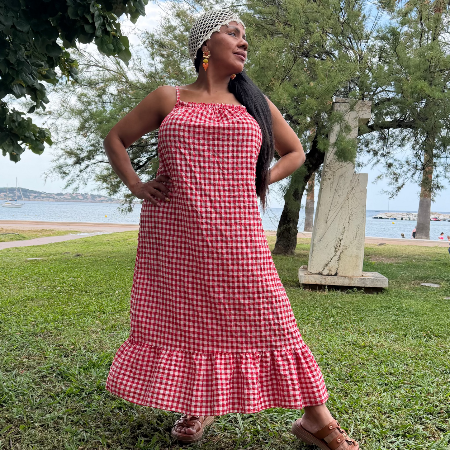 Robe Vichy – Bohème et Intemporelle