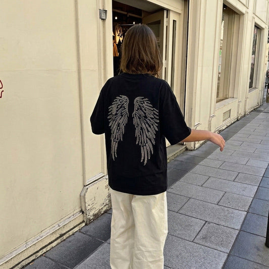 T-shirt Angel – Oversize et Ailes d’Angel