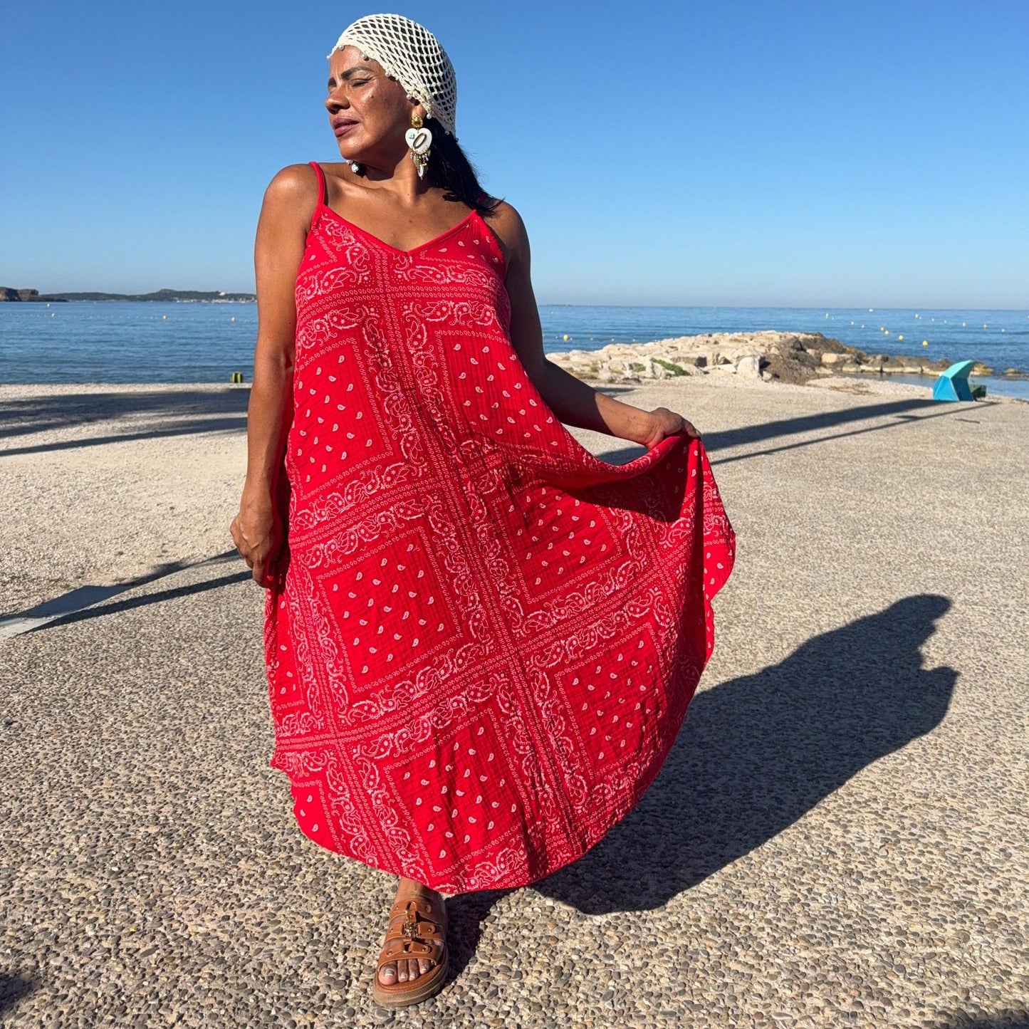 Robe Bandana – Bohème et Élégante
