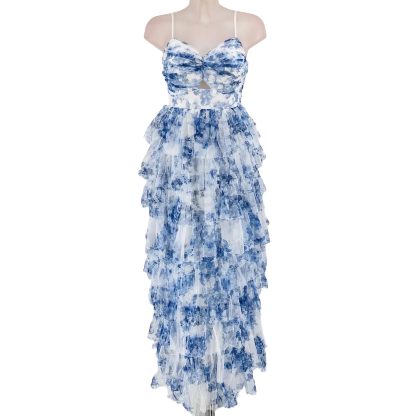 Robe Céleste – Cascade Florale