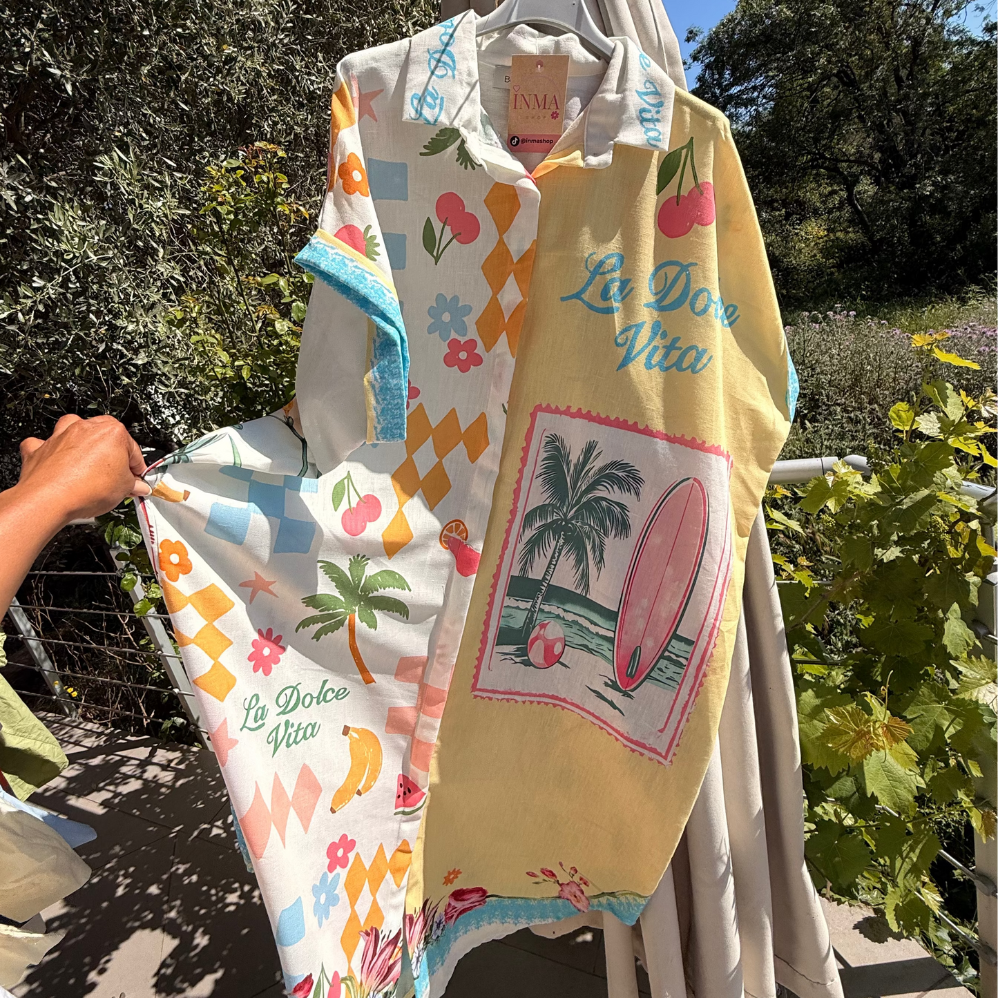 Robe Tunique Artistique – Saint-Tropez