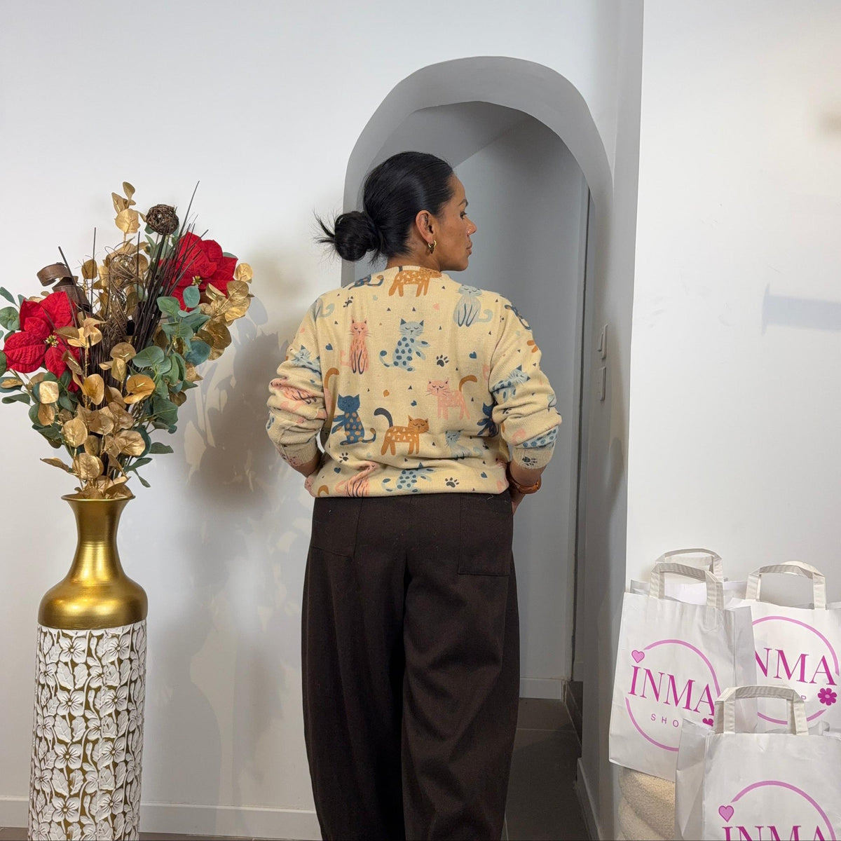 Pull Nayara - Motifs Colorés et Esprit Bohème