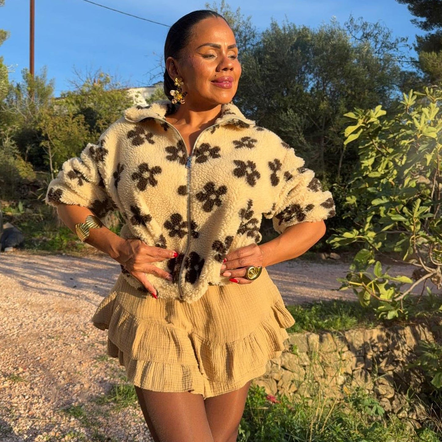 Veste Capucine – douceur bohème