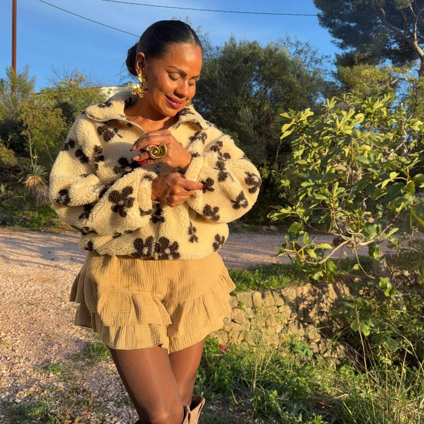 Veste Capucine – douceur bohème