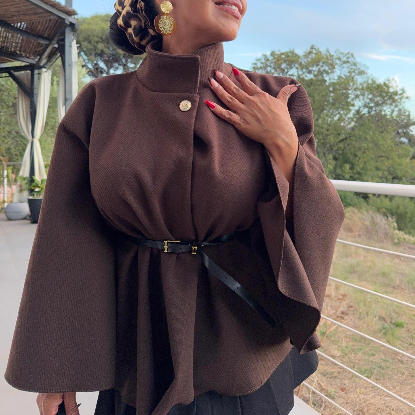 Veste Poncho Candy