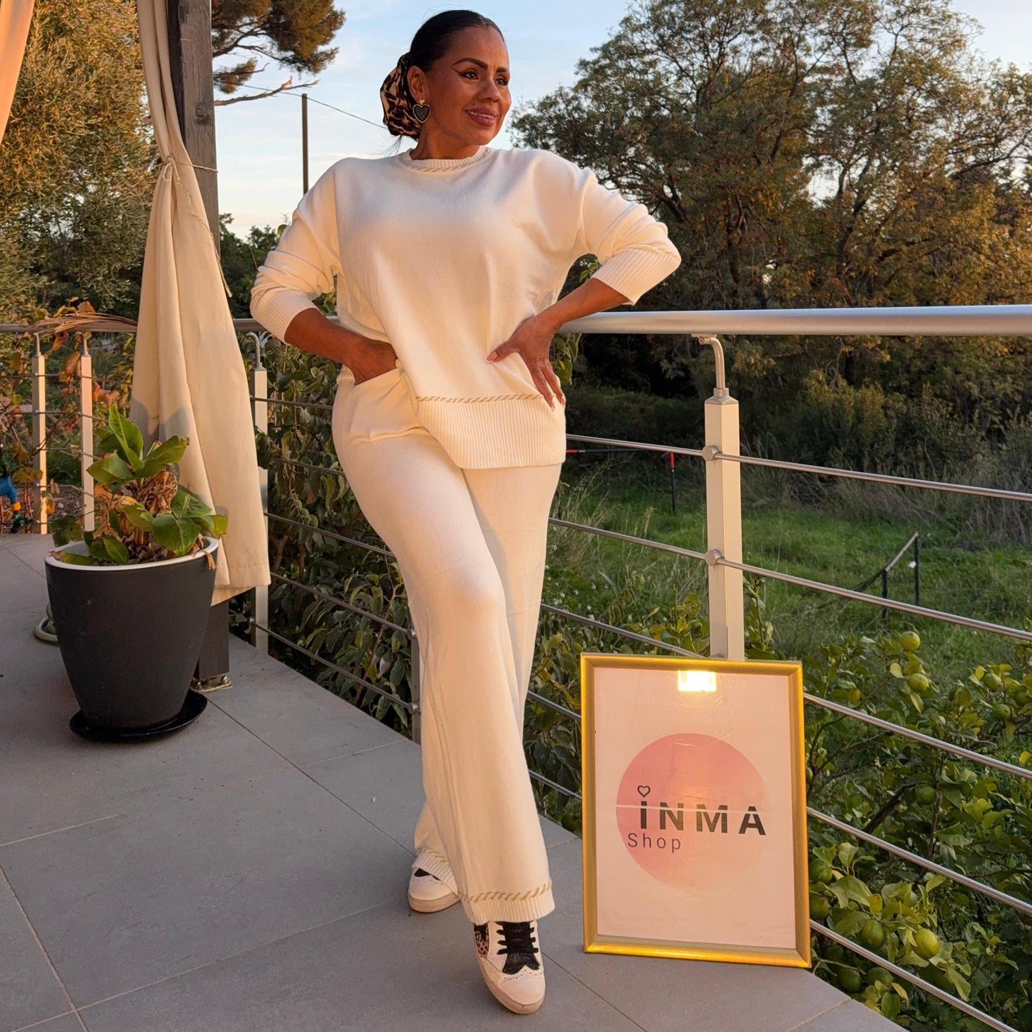 Ensemble Louna – douceur et élégance décontractée