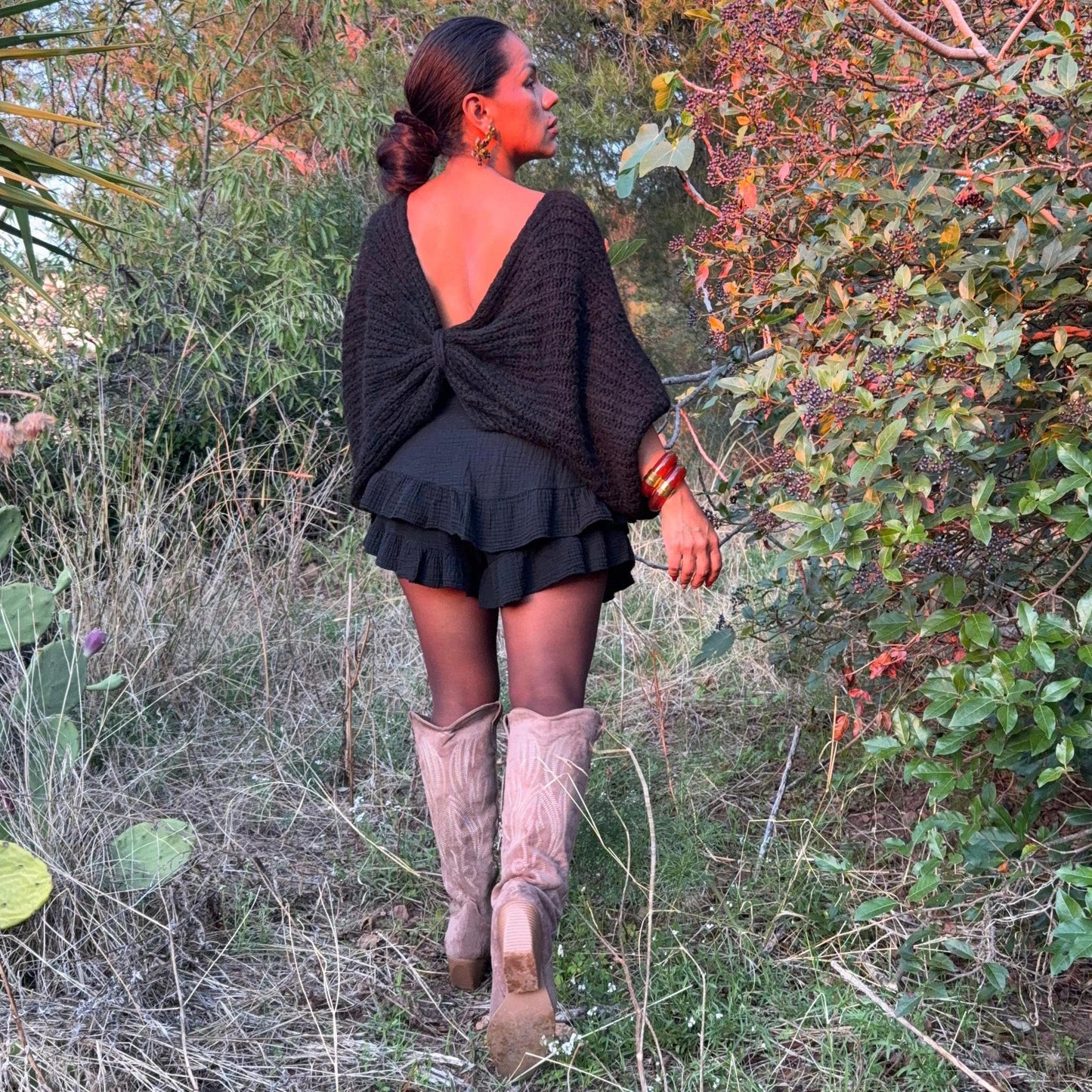 Pull Papillon – Élégance réversible et douceur infinie