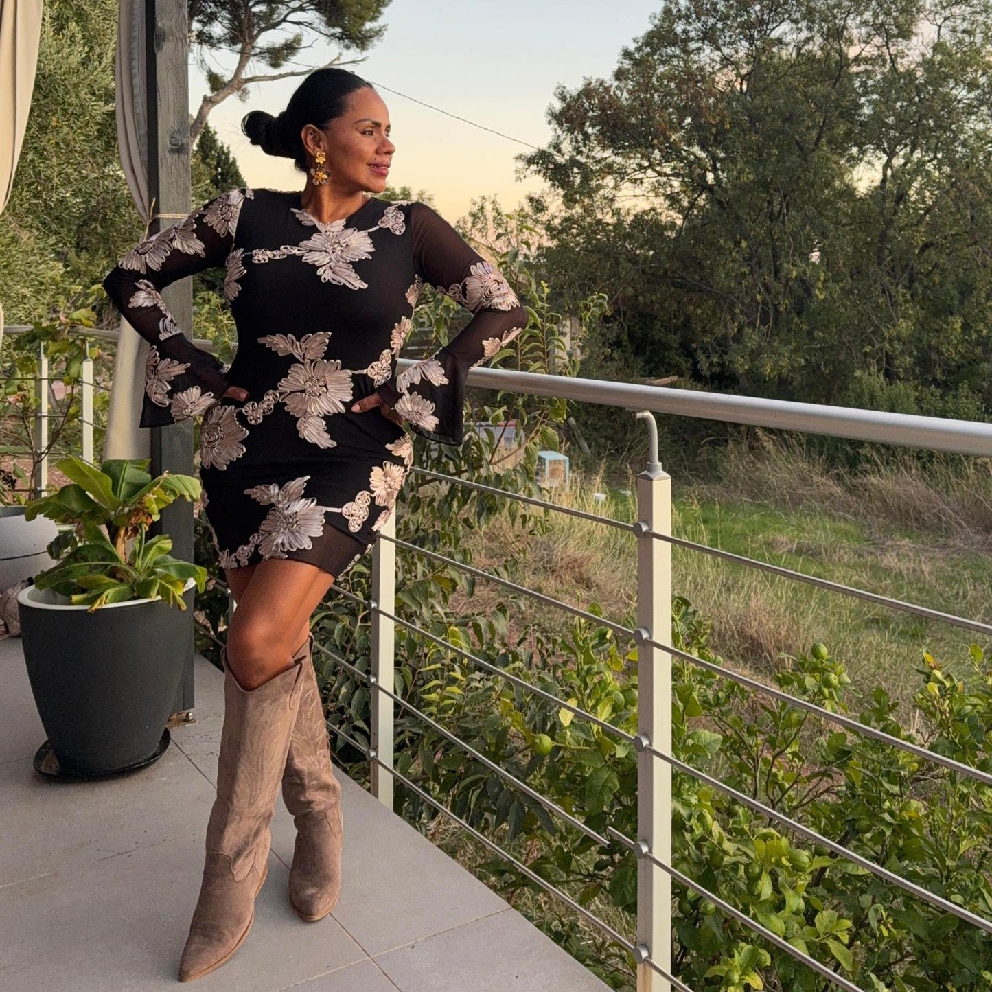 Robe Florence – Élégance florale et féminine