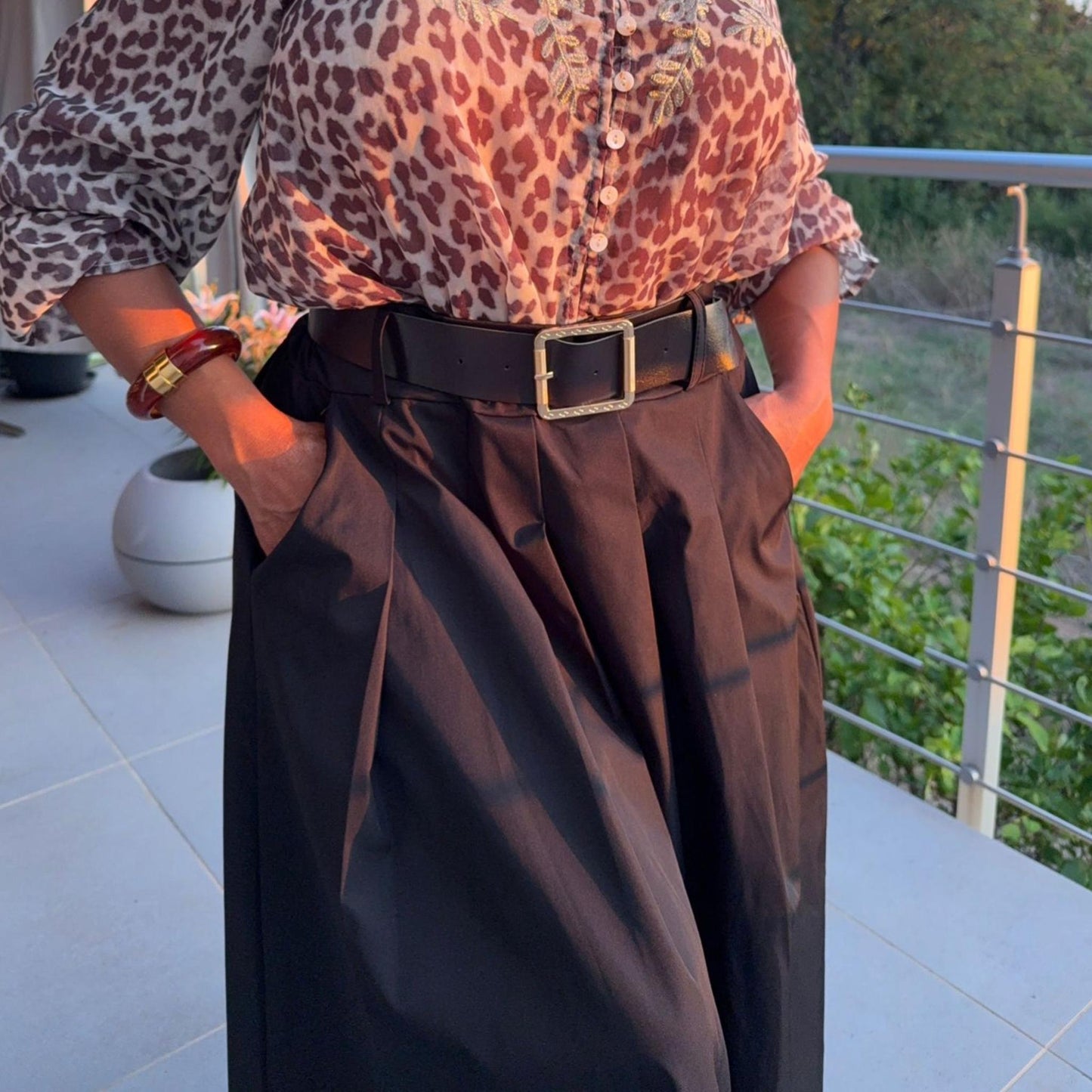 Jupe Brazil – Élégance bohème et ceinture incluse