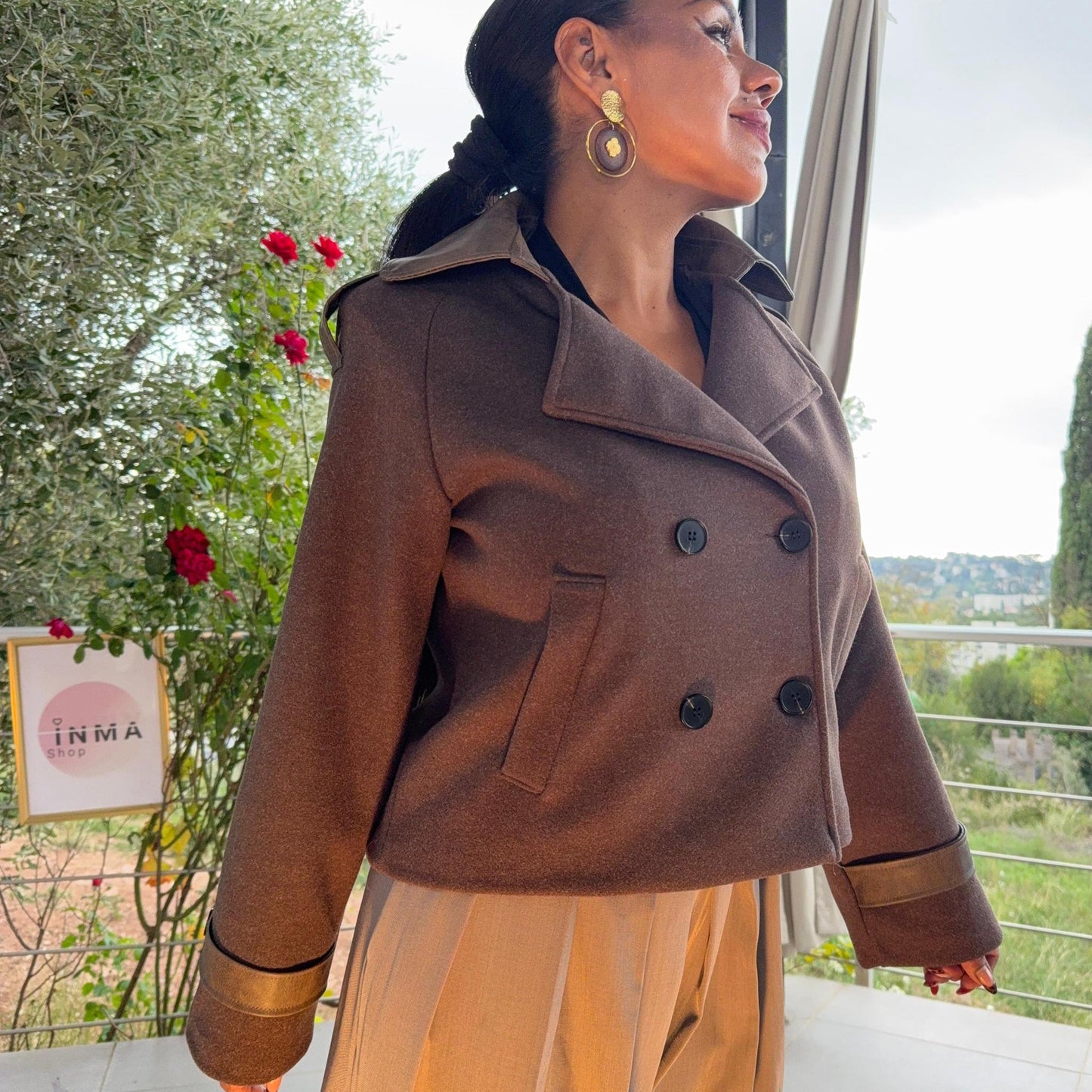 Veste Carla – élégance feutrée et allure affirmée