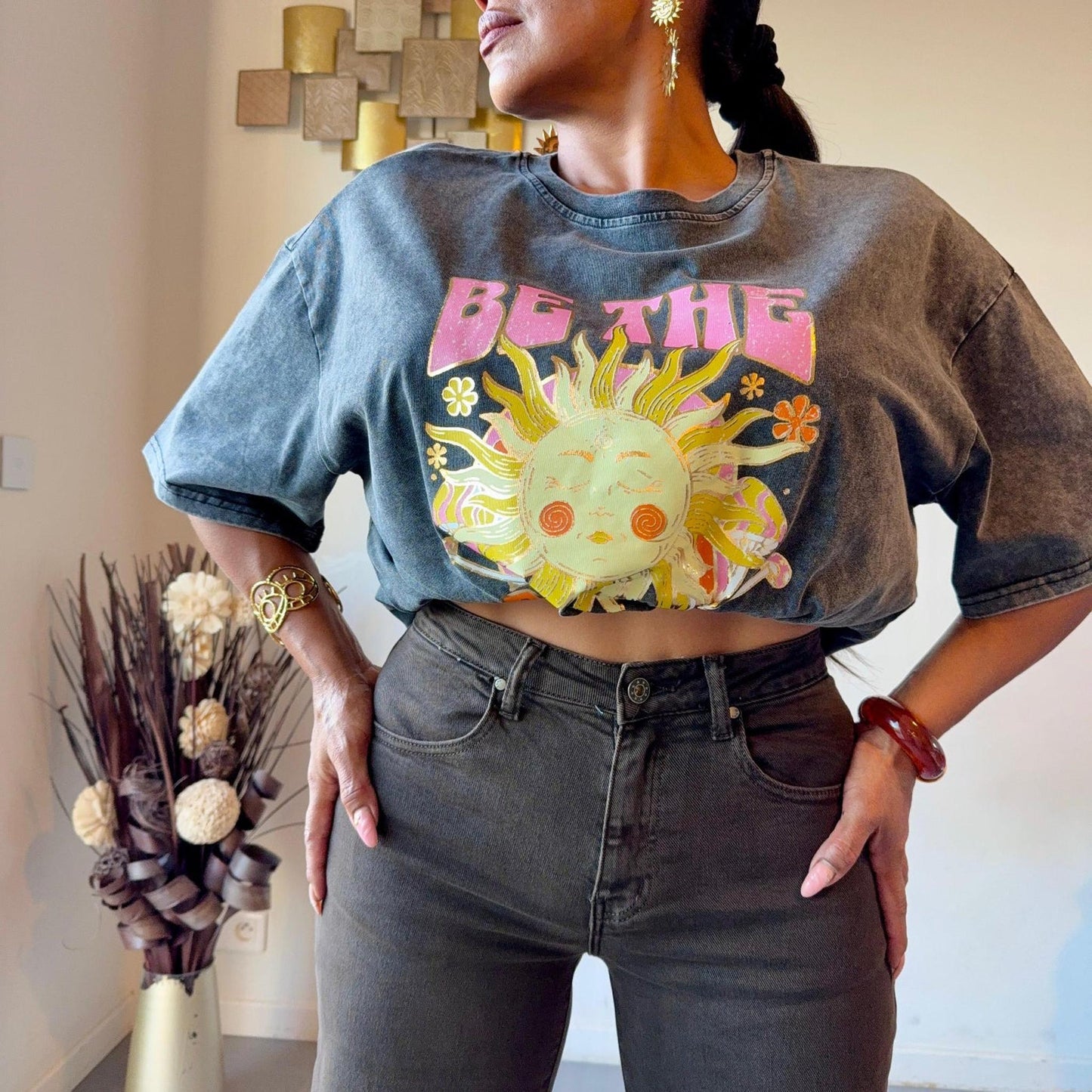 Tee-shirt Sunshine – Good vibes only