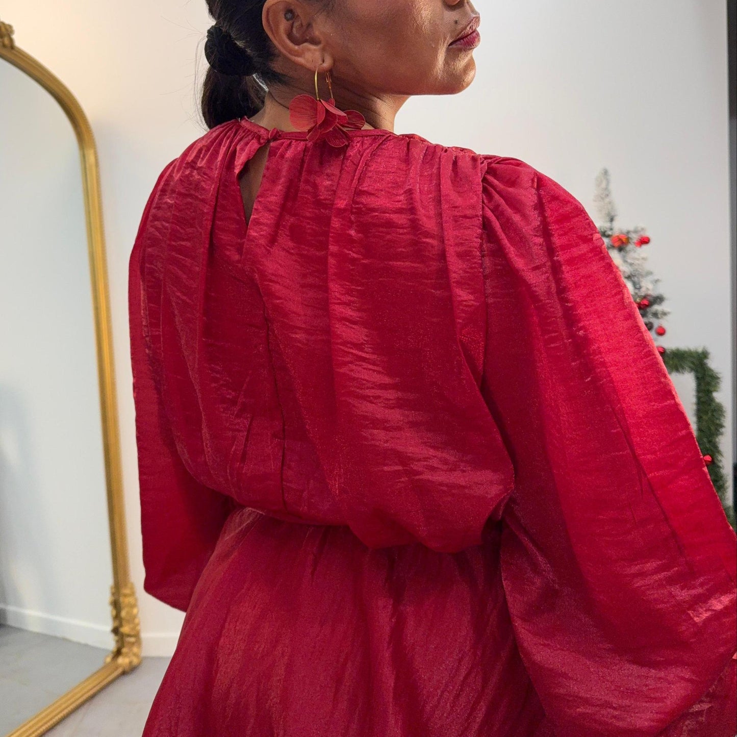 Robe Fuego Satin — Fluide & Satinée