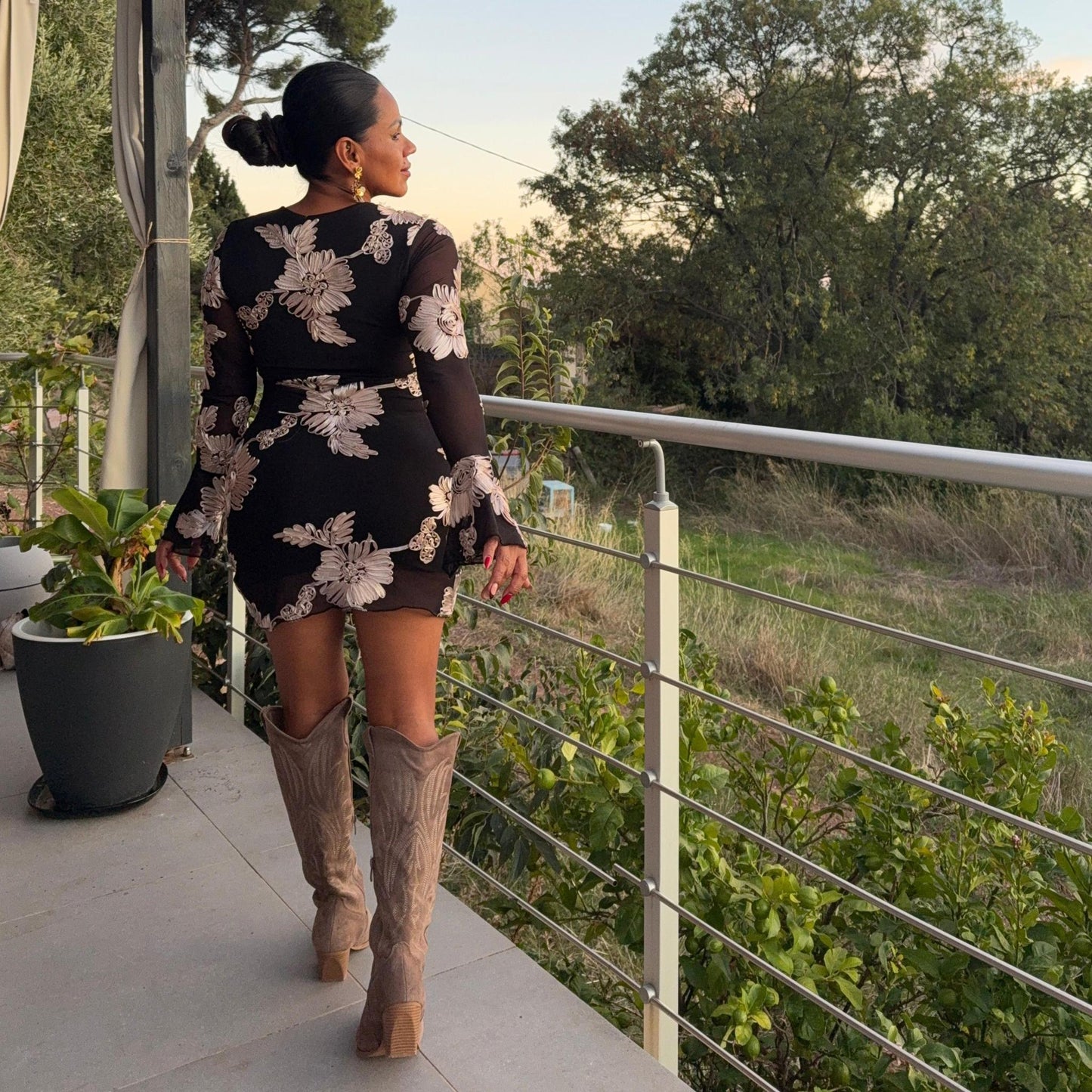 Robe Florence – Élégance florale et féminine