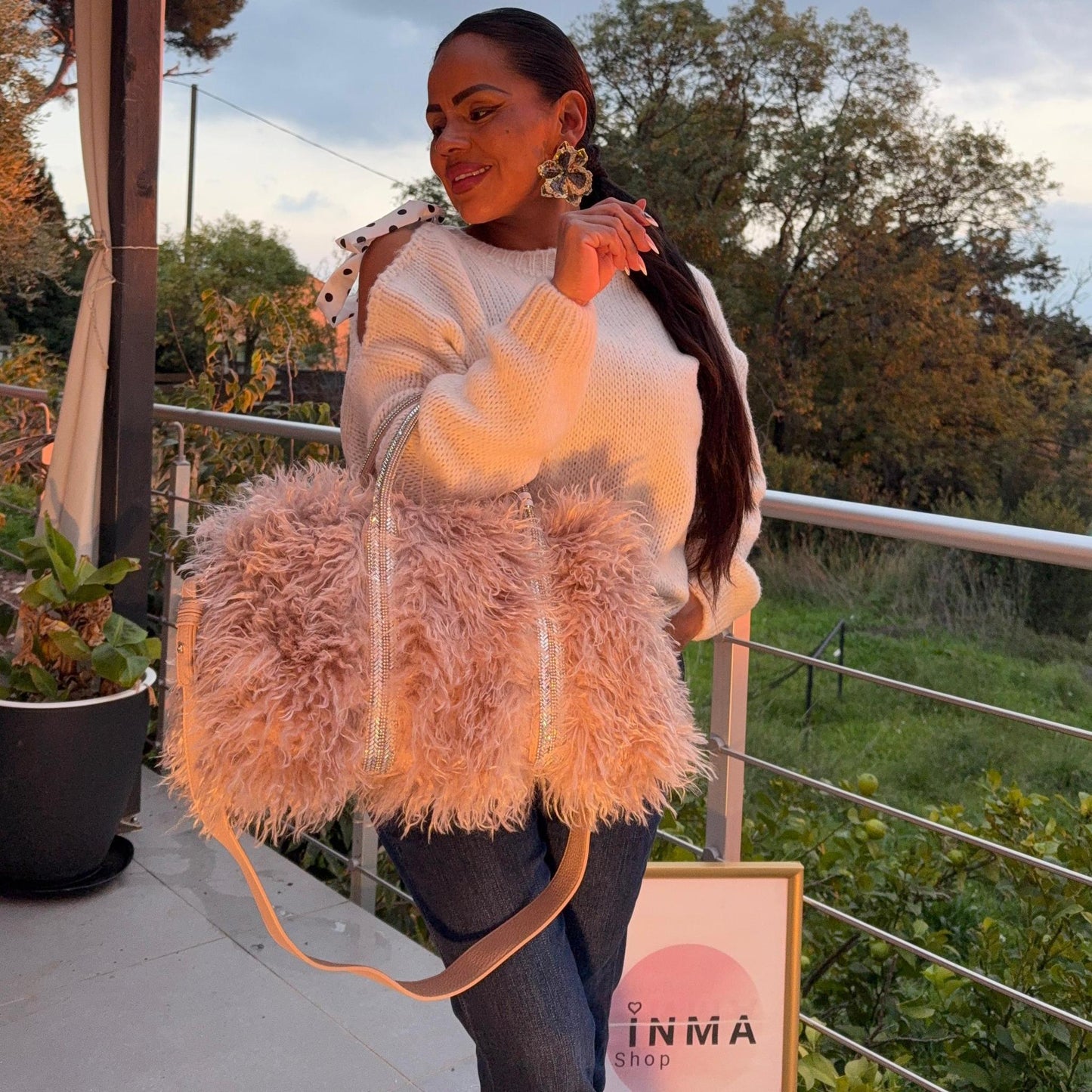 Sac Amour - Rose Champagne