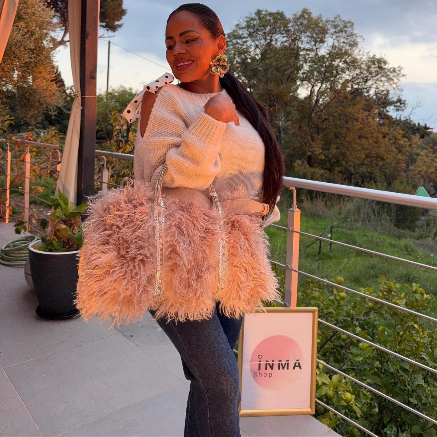 Sac Amour - Rose Champagne