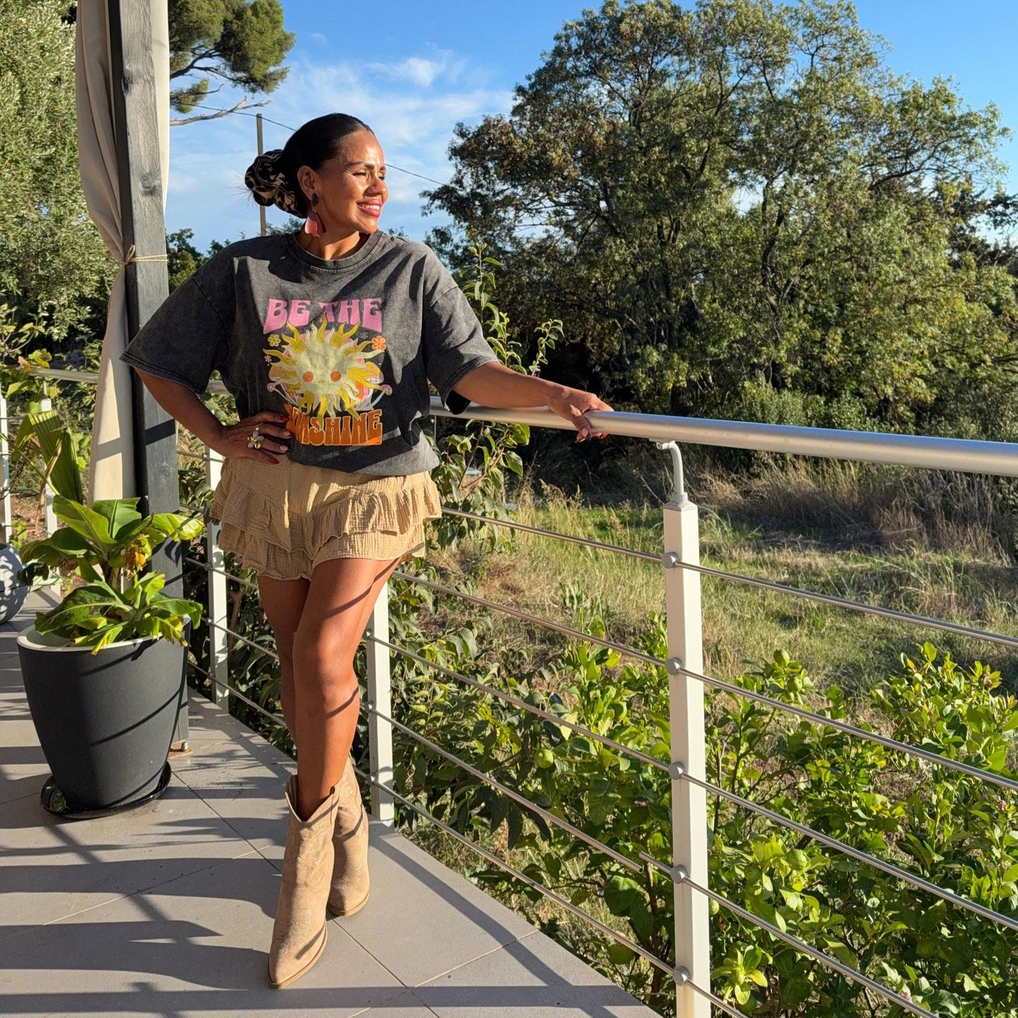 Tee-shirt Sunshine – Good vibes only