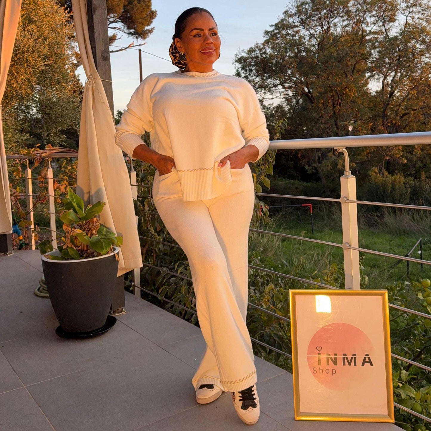 Ensemble Louna – douceur et élégance décontractée