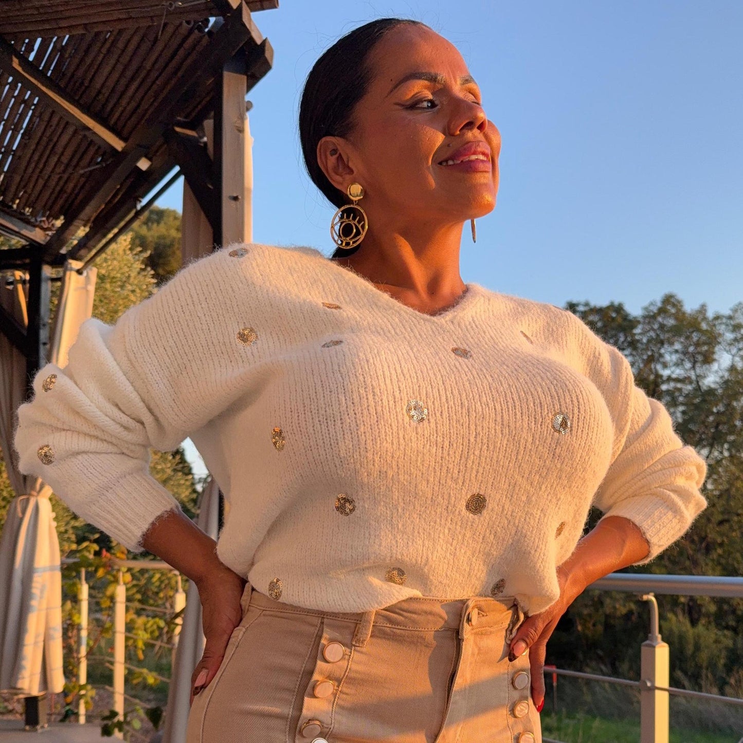 Pull Milena– douceur et éclat