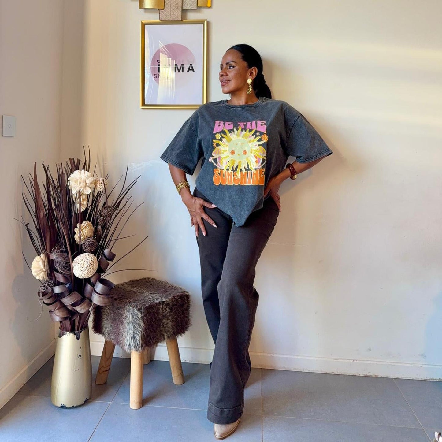 Tee-shirt Sunshine – Good vibes only