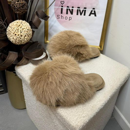Chaussons Fluffy - Douceur et confort absolu