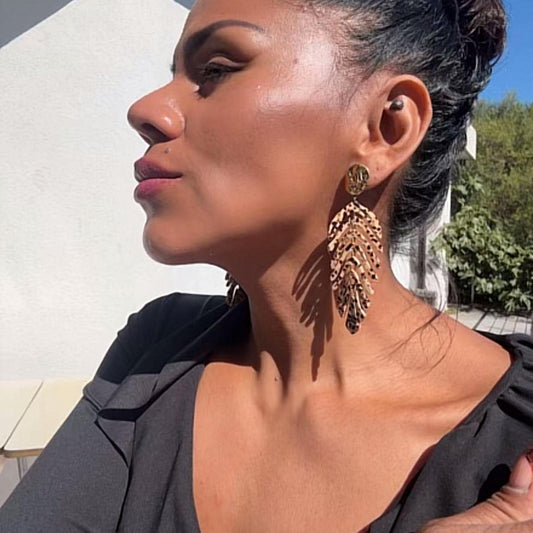 Boucles d’oreilles JLo – Éclat et mouvement