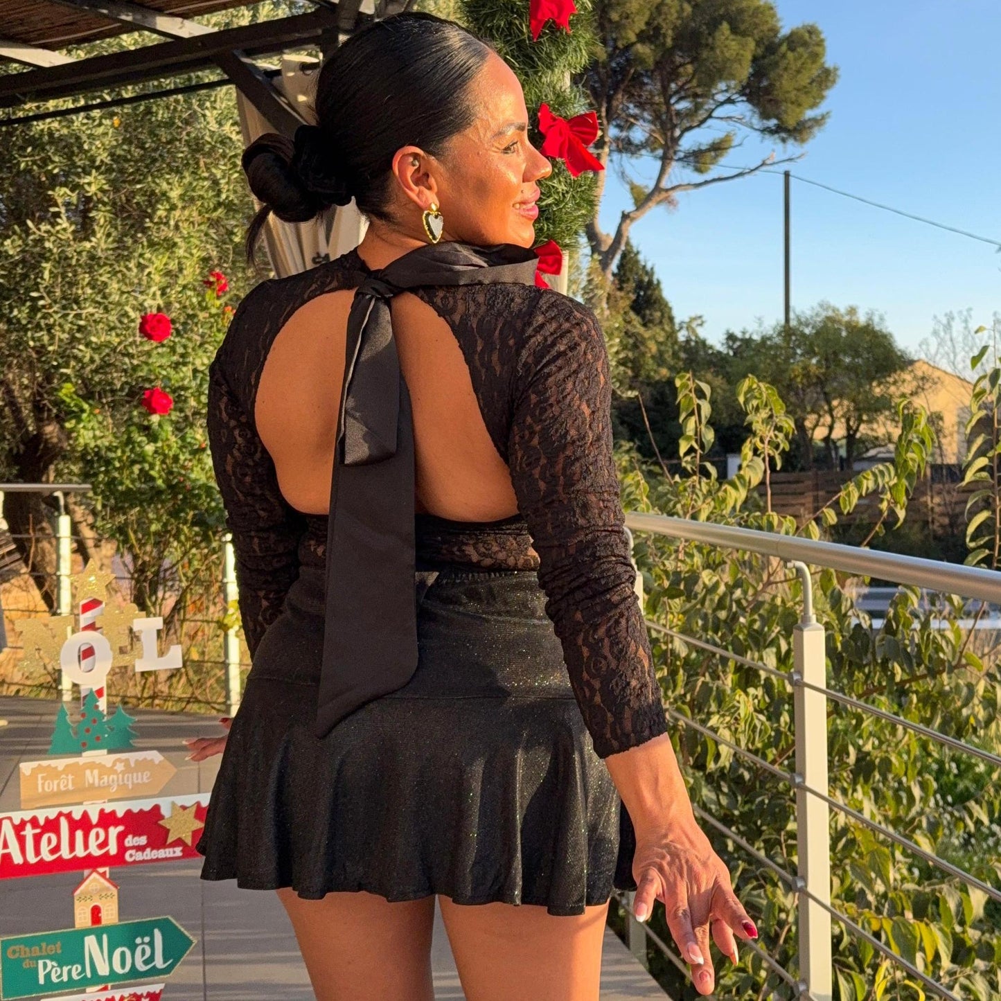 Body Donna – Dentelle Dos Noué