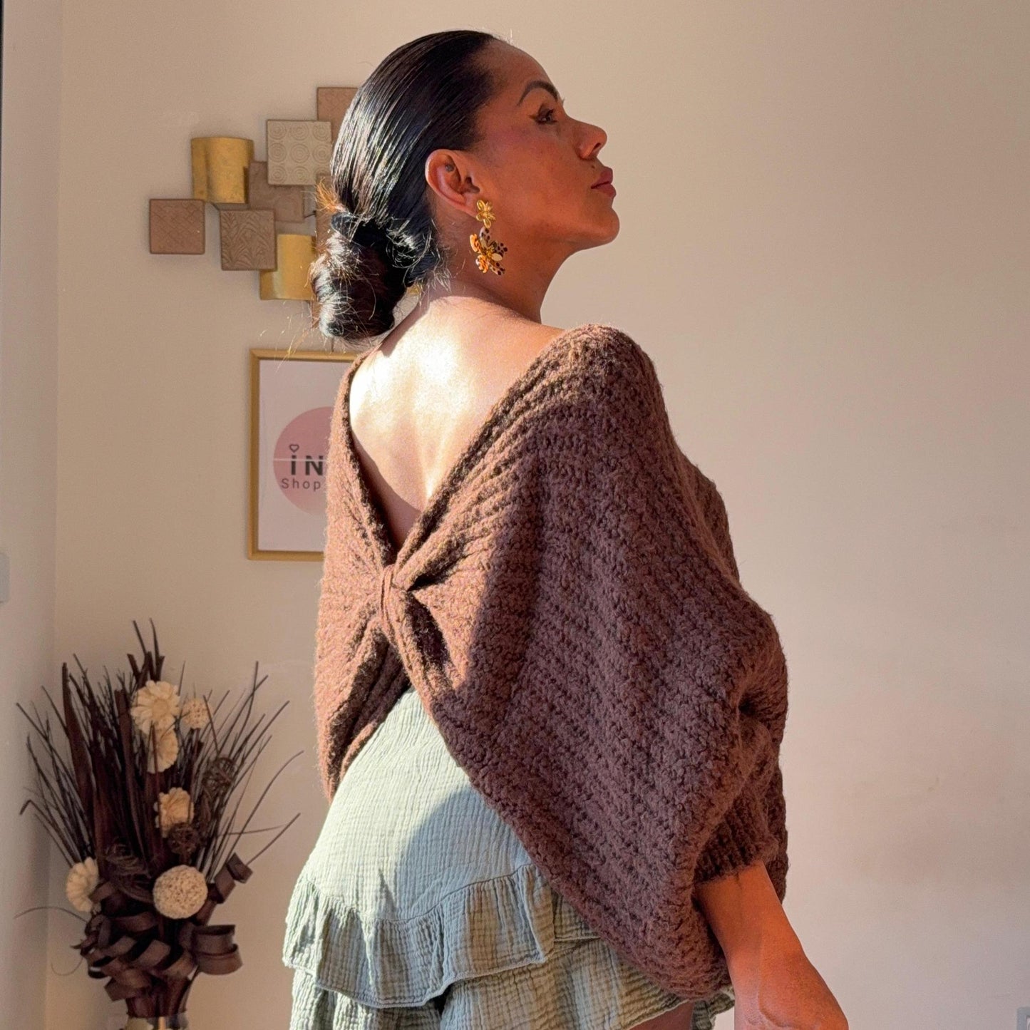 Pull Papillon – Élégance réversible et douceur infinie
