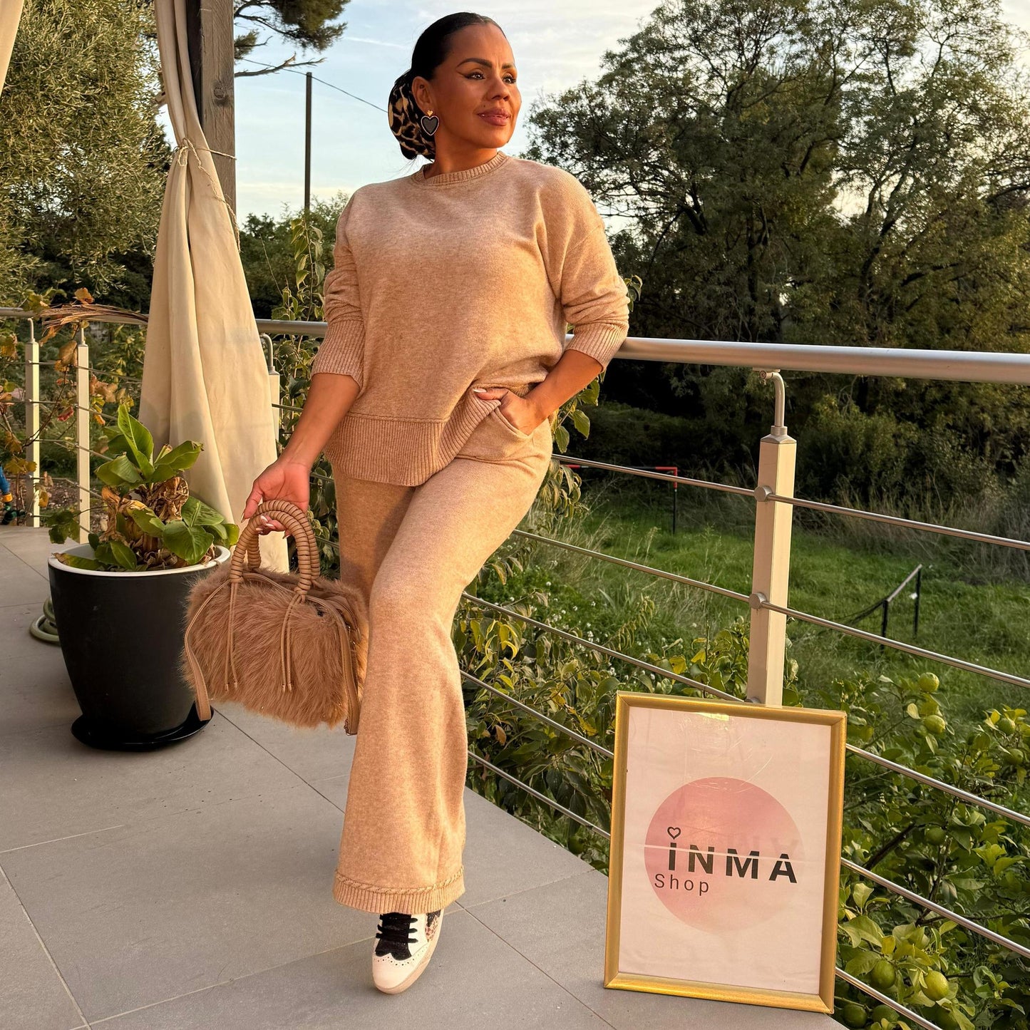 Ensemble Louna – douceur et élégance décontractée