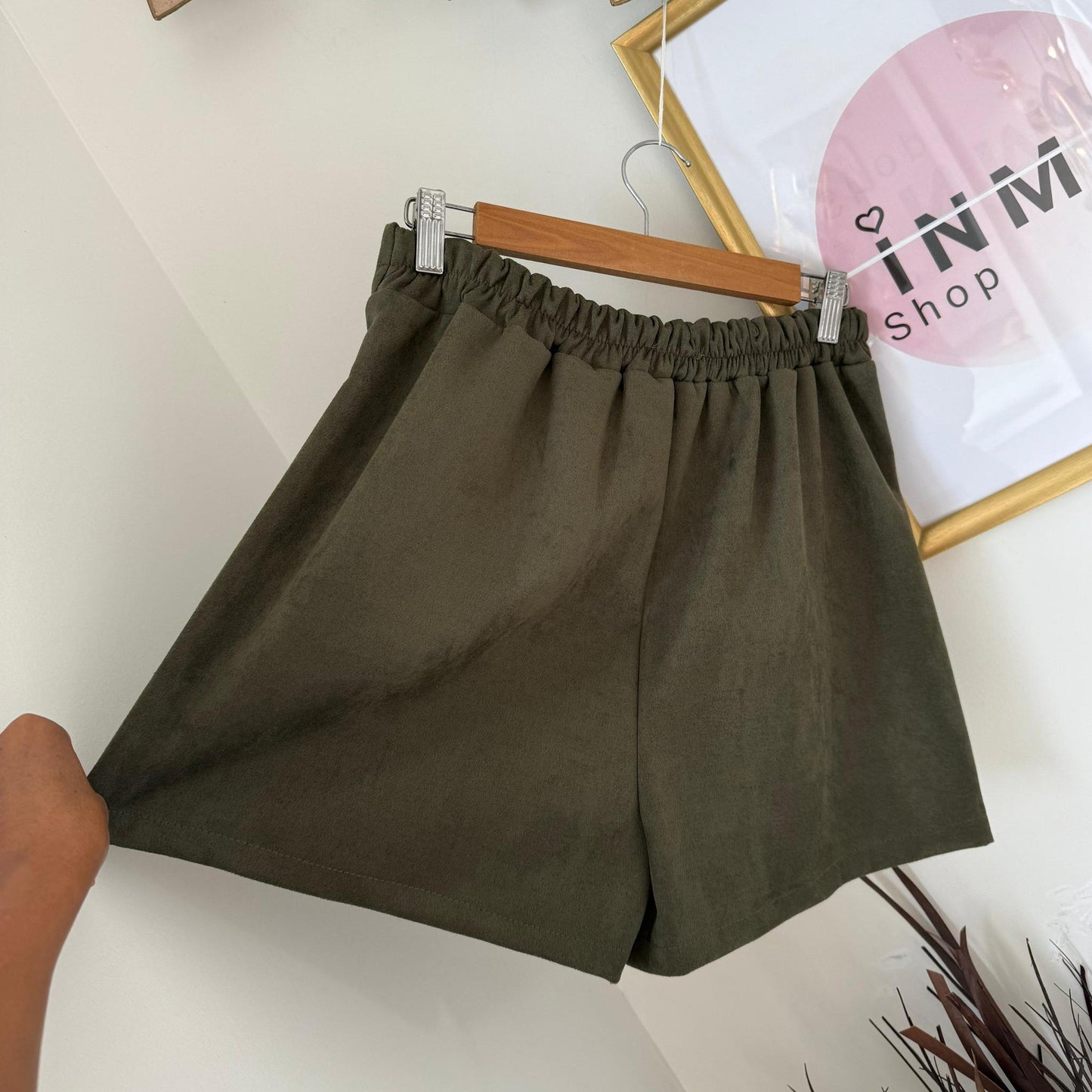 Short Dakota – Élégance en suédine