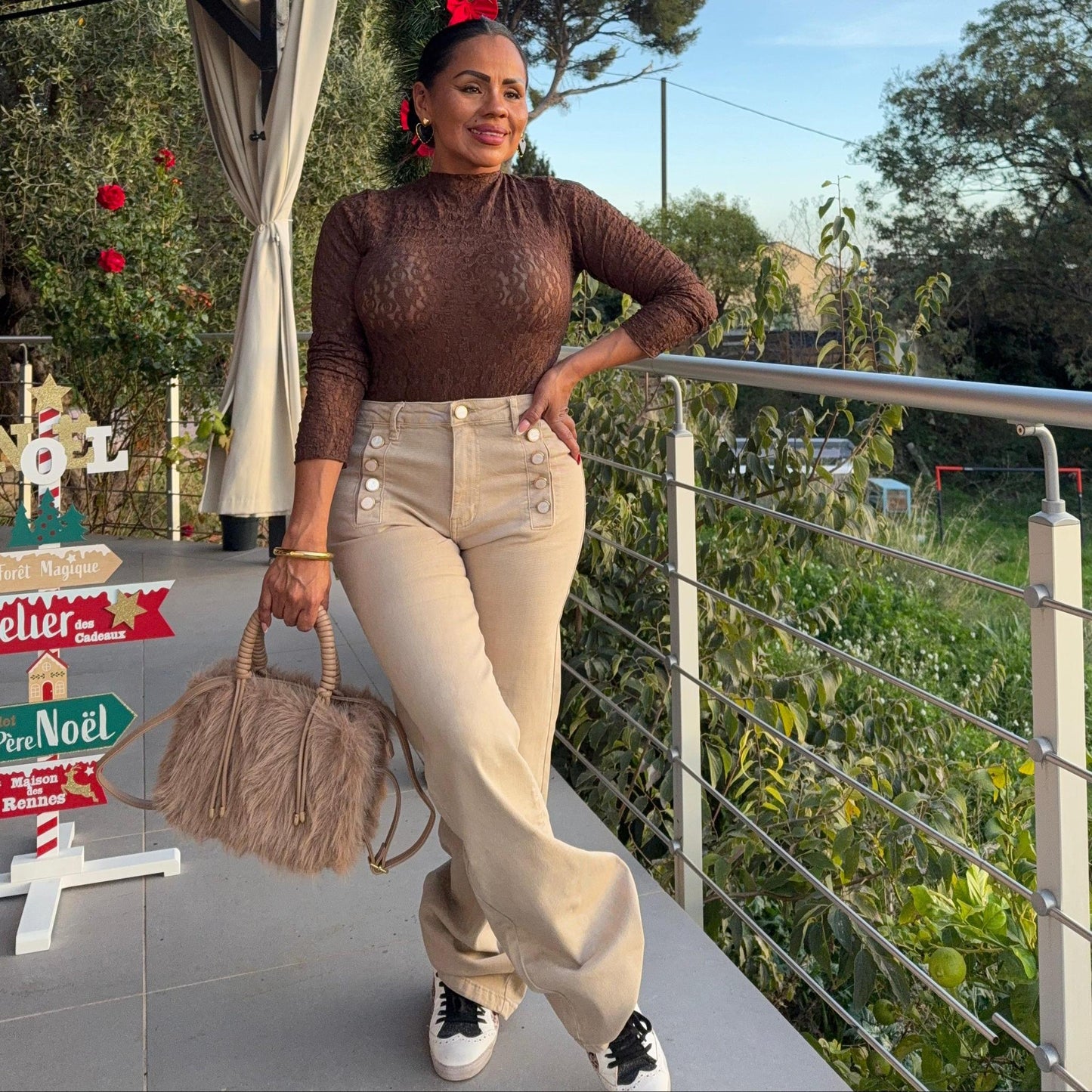 Body Donna – Dentelle Dos Noué