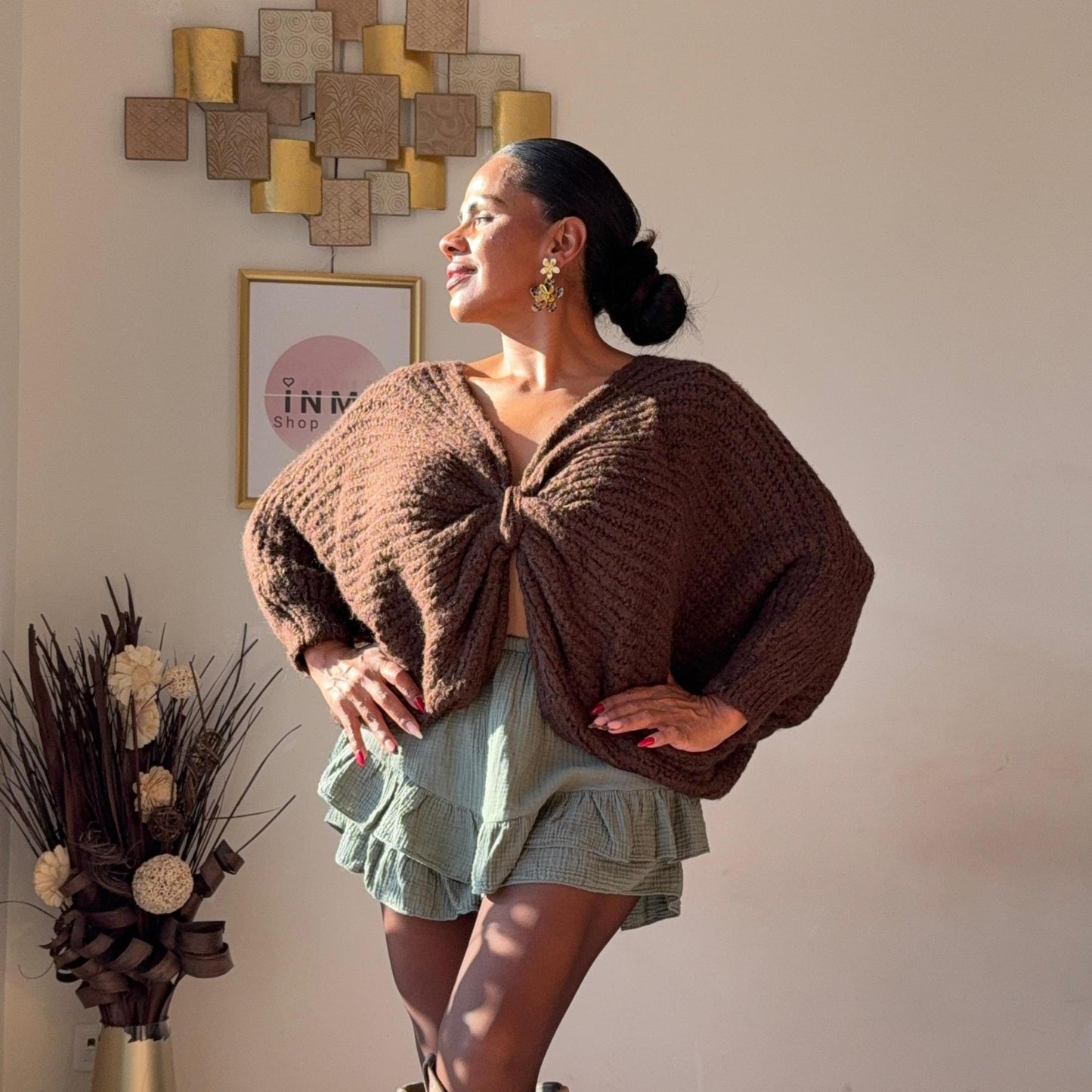 Pull Papillon – Élégance réversible et douceur infinie