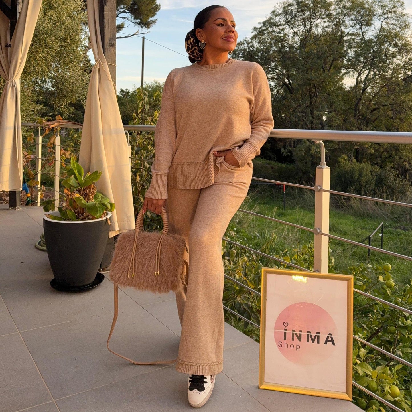 Ensemble Louna – douceur et élégance décontractée