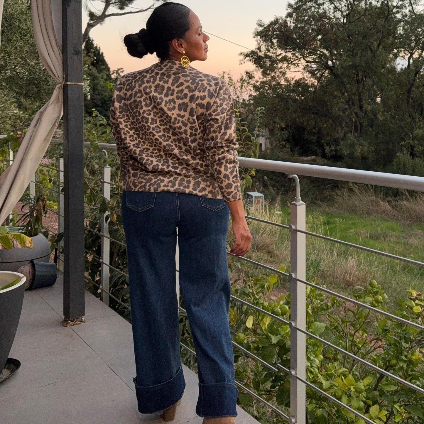 Pull Safia – Léopard doux