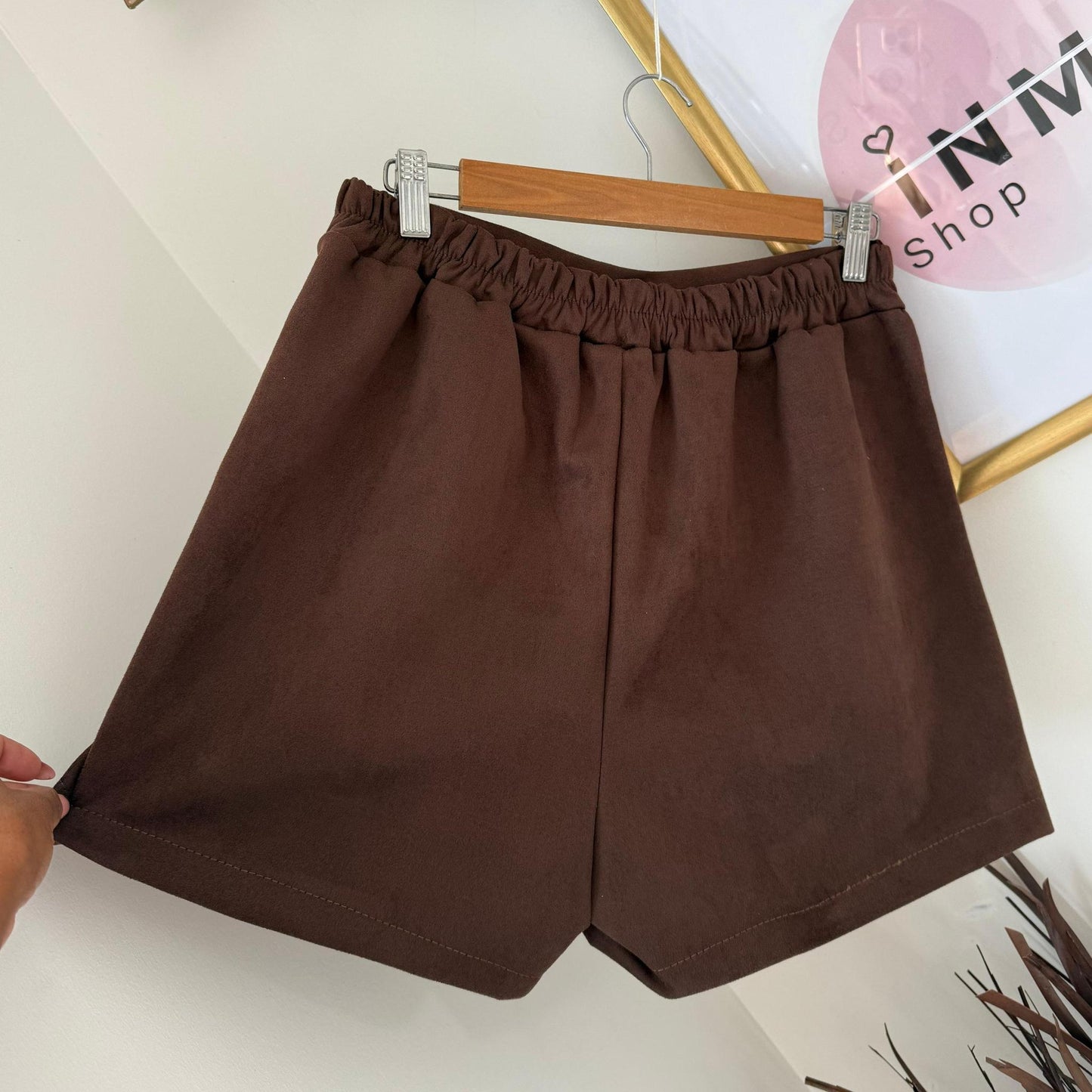 Short Dakota – Élégance en suédine