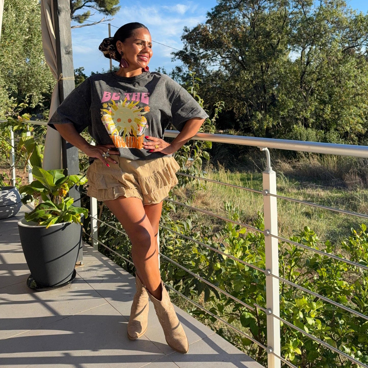 Tee-shirt Sunshine – Good vibes only